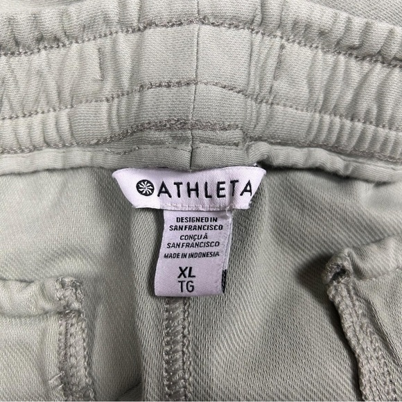 Athleta Women’s Utility Jogger Pants XL Sage Green Cotton Stretch Casual - Picture 7 of 14